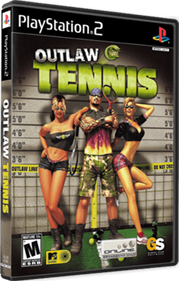 Outlaw Tennis - Box - 3D Image