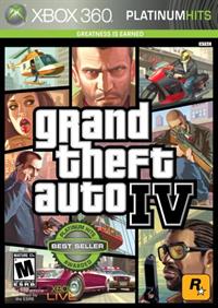 Grand Theft Auto IV (Platinum Hits) - Box - Front Image
