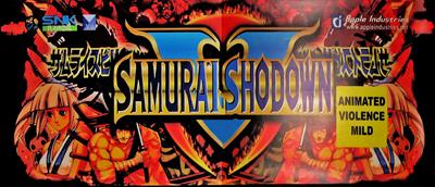 Samurai Shodown V - Arcade - Marquee Image