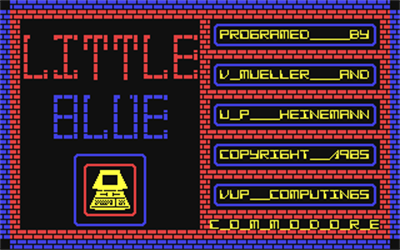 Little Blue - Screenshot - Game Title Image