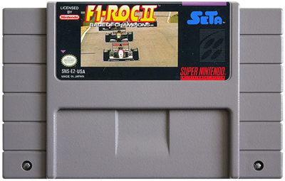 F1-ROC II: Race of Champions - Fanart - Cart - Front Image