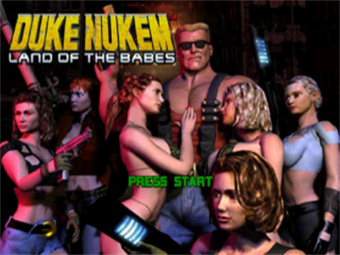 Duke Nukem: Land of the Babes - Screenshot - Game Title Image