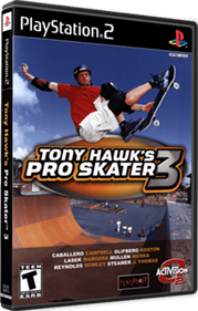 Tony Hawk's Pro Skater 3 - Box - 3D Image