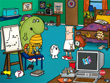 Young Dilbert Hi-Tech Hijinks - Screenshot - Gameplay Image