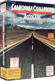 Test Drive II Scenery Disk: California Challenge - Box - 3D Image