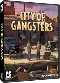 City of Gangsters - Box - 3D Image