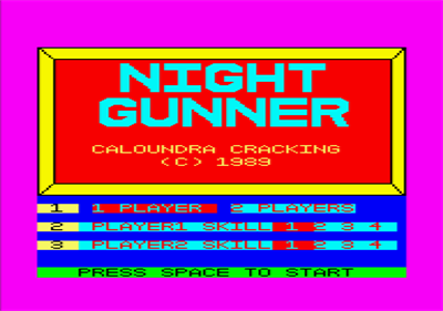 Night Gunner - Screenshot - Game Select Image