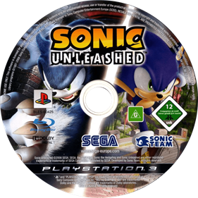 Sonic Unleashed - Disc Image