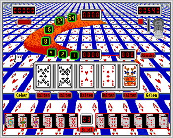 Amiga Poker - Screenshot - Gameplay Image