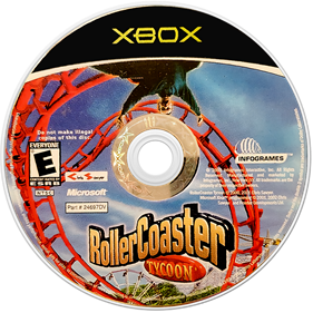 RollerCoaster Tycoon - Disc Image