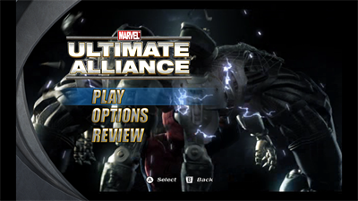 Marvel: Ultimate Alliance - Screenshot - Game Title Image