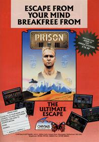 Prison - Advertisement Flyer - Front Image