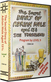 The Secret Diary of Adrian Mole Aged 13¾ - Box - 3D Image