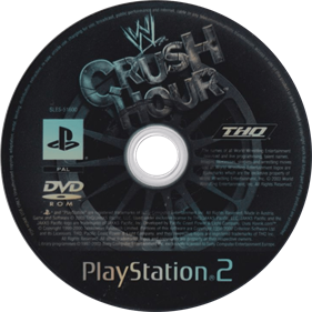 WWE Crush Hour - Disc Image