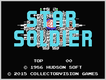 Star Soldier - Screenshot - Game Title Image