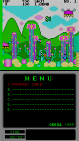 Fantasy Zone (Mega-Tech) - Screenshot - Gameplay Image