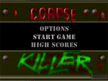 Corpse Killer - Screenshot - Game Select