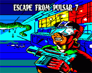 Escape From Pulsar 7 - Screenshot - Game Title Image