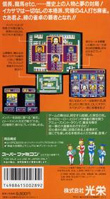 Super Mahjong Taikai - Box - Back Image