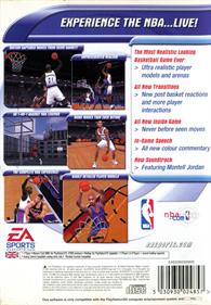 NBA Live 2001 - Box - Back Image