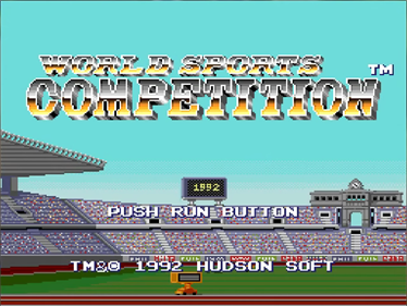 World Sports Competition - Screenshot - Game Title Image