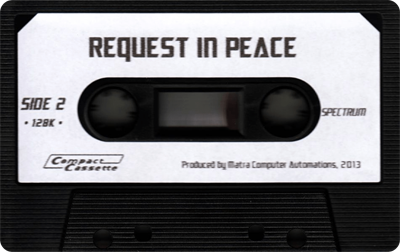 Request in' Peace - Cart - Back Image