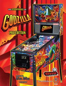 Godzilla: Limited Edition (Stern Pinball) - Advertisement Flyer - Front Image