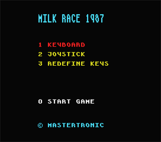 Milk Race - Screenshot - Game Select Image