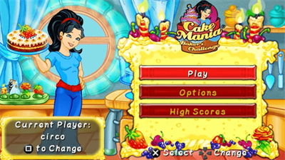 Cake Mania: Baker's Challenge - Screenshot - Game Title Image