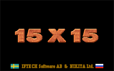 15x15 - Screenshot - Game Title Image