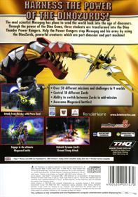 Power Rangers: Dino Thunder - Box - Back Image