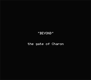 Beyond The Gate of Charon - Screenshot - Game Title Image