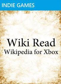 Wiki Read: Wikipedia for Xbox