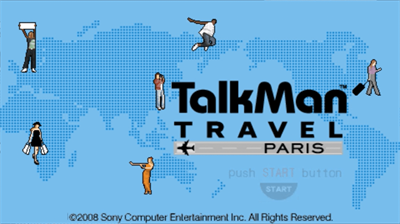 TalkMan Travel: Paris - Screenshot - Game Title Image