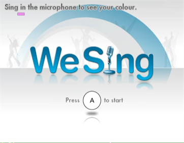 We Sing - Screenshot - Game Title Image