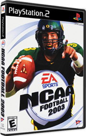 NCAA Football 2003 - Box - 3D Image