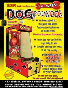 Dog Pounder - Advertisement Flyer - Front Image