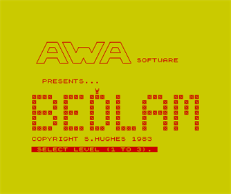 Bedlam (AWA Software) - Screenshot - Game Title Image