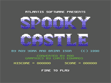Spooky Castle - Screenshot - Game Title Image