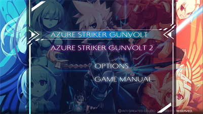 Azure Striker Gunvolt: Striker Pack - Screenshot - Game Select Image