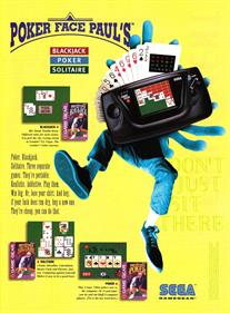 Poker Face Paul's Blackjack - Advertisement Flyer - Front Image