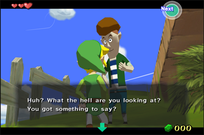 The Legend of Zelda: The Wind Waker Rewritten - Screenshot - Gameplay Image