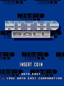 Nitro Ball - Screenshot - Game Title