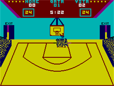 Championship Basketball Two-on-Two - Screenshot - Gameplay Image