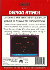 Demon Attack - Box - Back Image