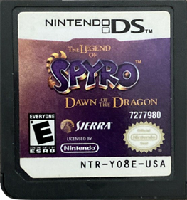 The Legend of Spyro: Dawn of the Dragon - Cart - Front Image