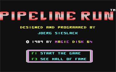 Pipeline Run - Screenshot - Game Title Image