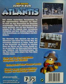 Moorhuhn: Jump'n Run: Atlantis - Box - Back Image