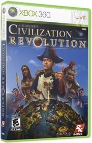 Sid Meier's Civilization Revolution - Box - 3D Image