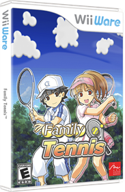 Family Tennis - Box - 3D Image